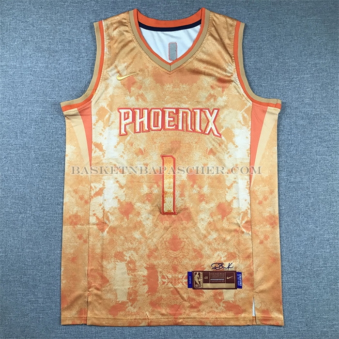 Maillot Phoenix Suns Devin Booker NO 1 Select Series 2023 Orange
